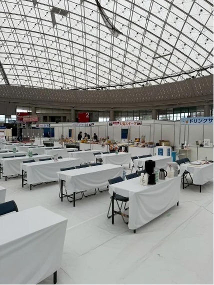 商談用テーブルの活用例